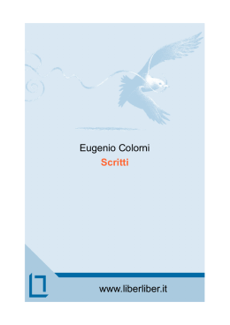 Scritti - Liber Liber
