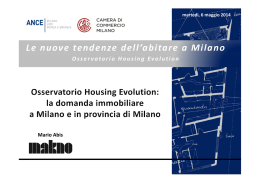 Le nuove tendenze dell`abitare a Milano