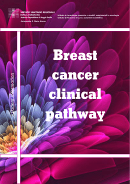 Breast cancer clinical pathway - Arcispedale Santa Maria Nuova