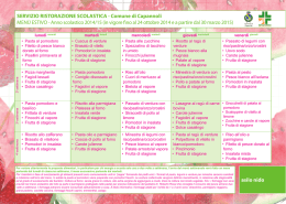 men&ugrave; scolastico 2014/15