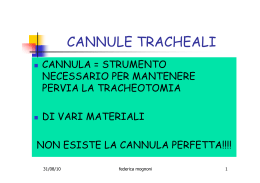 CANNULE TRACHEALI