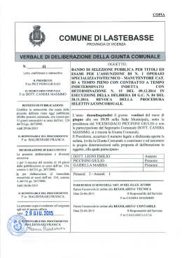 delibera G.C. 41-2015