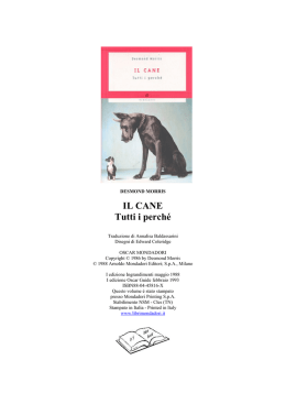 Morris Desmond-Il Cane, Tutti i Perch&egrave;