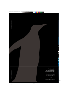 Vitrifrigo s.r.l. Via della Produzione, 9 61020 Montecchio (PU) Italy