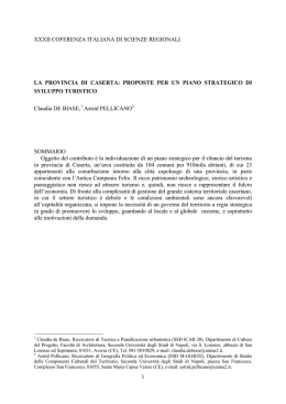 scarica il paper - Gruppo Servizio Ambiente