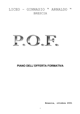 LCS Arnaldo - Comune di Brescia