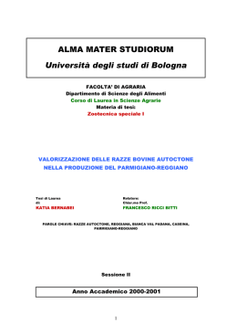 tesikbernabei - Consorzio Bianca Modenese