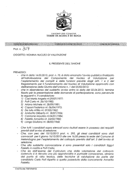 Nomina_Nucleo_Valutazione 2013-2015
