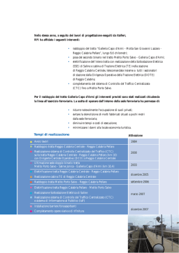 Nello stesso anno, a seguito dei lavori di progettazione