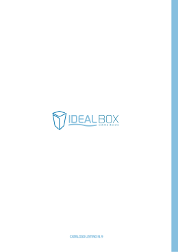 Catalogo cabine doccia / box doccia IDEALBOX