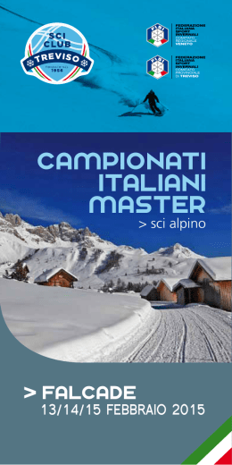 Campionati Italiani Master Passo San Pellegrino 13-14