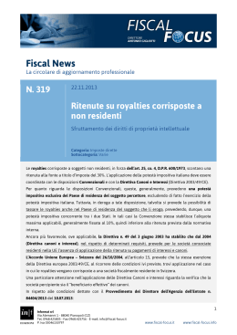 Fiscal News - Fiscal Focus