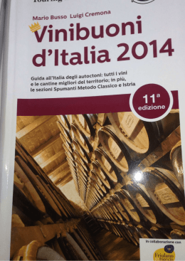 vini buoni di italia 2014