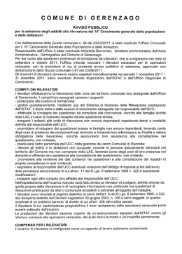Allegato Delibera GC 87 Avviso Pubblico