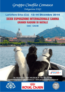 Untitled - Gruppo Cinofilo Comasco