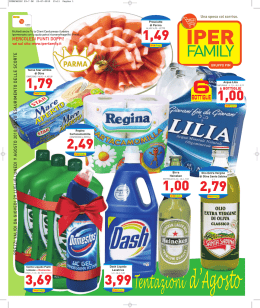 volantino - Iperfamily