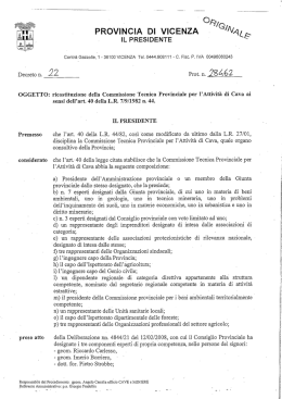 PROVINCIA DI VICENZA . GW4LP