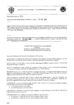 Deliberazione n. 595 del 18.06.2014