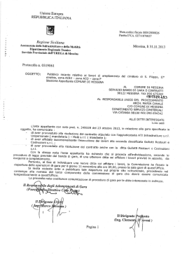 scarica allegato - Comune di Messina