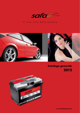 Catalogo generale