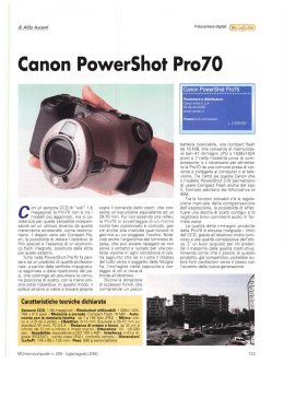Canon PowerShot Pro70