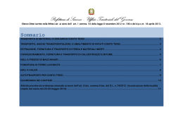 White list - Citt&agrave; di Finale Ligure