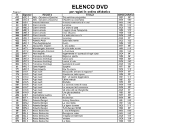 ELENCO DVD