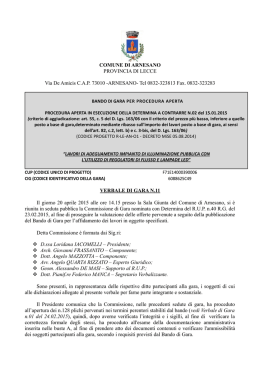 VERBALE N.11 DEL 20.04.2015