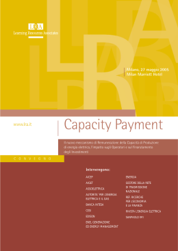 Capacity Payment