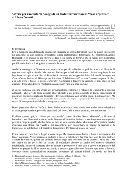 Viverla per raccontarla. Viaggi di un traduttore