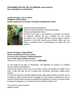 Scarica il programma dettagliato del Festival dei Lupi Mannari