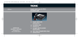 Cargador rápido de pilas TLG 1750 A1 Caricabatterie rapido