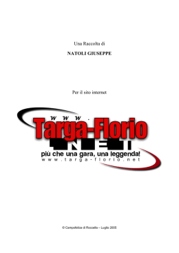 le auto che hanno fatto la storia alla targa florio dal 1906 al 1930