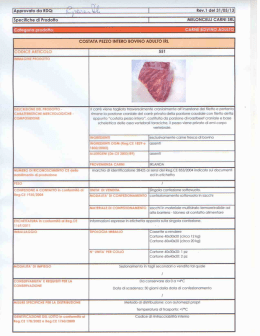 Categoria prodotto: Ì`Î`i CARNE BOVINO ADULTO