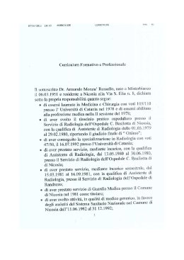 Curriculum Monzu