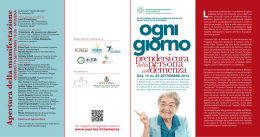 Ogni giorno prendersi cura della persona con