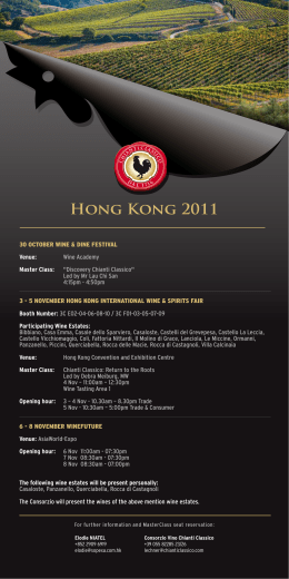 Programma per sito HK 2011_2