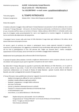 Il tempo Ritrovato - Campi Bisenzio