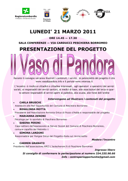 Volantino incontro presentazione progetto 21/03/2011