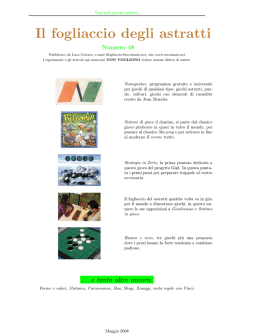 Numero 48 - Tavolando.net