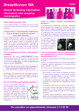 Fact sheet 12 – Lifestyle risk factors and breast cancer myths