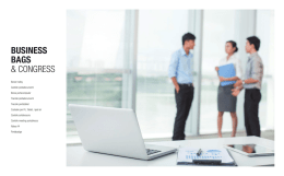 BUSINESS BAGS & CONGRESS