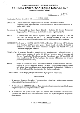 Delibera 01 Agosto 2003,N.1726