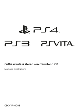 Cuffie wireless stereo con microfono 2.0
