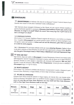 [l DINOSAURS - Direzione Didattica di Vignola