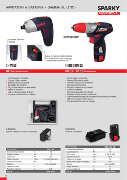 Scheda tecnica