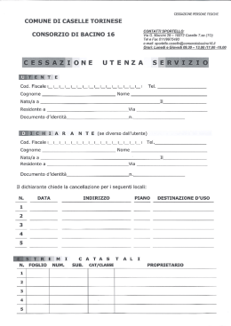 COMUNE DI CASELLE TORINESE
