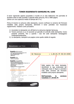 TONER RIGENERATO SAMSUNG ML-1640