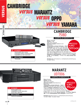 Scarica la recensione completa (italiano)