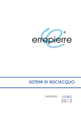 Sistemi di risciacquo